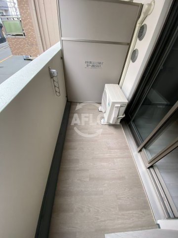 ファーストフィオーレ新町ファジスタのバルコニー
