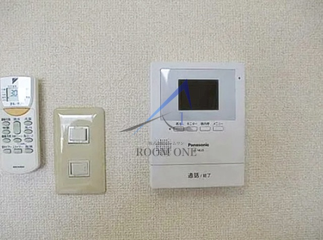 アネックス旗の台のセキュリティ|モニター付きインターホンです。