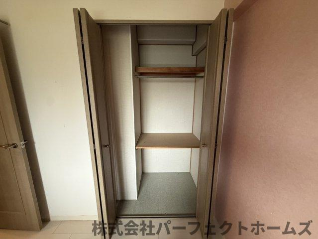 ロイヤルシャトー交野の収納|大きなスペースがあり、収納には困りません