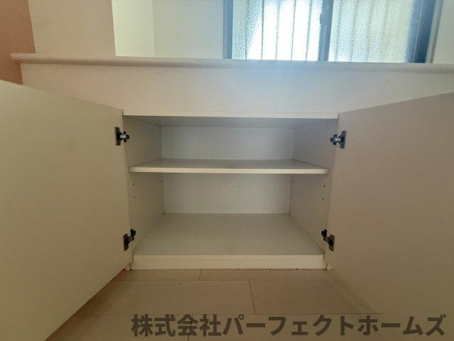ロイヤルシャトー交野の収納|専用の収納スペースです