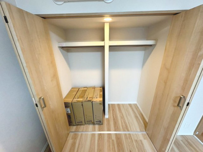 【収納】 | 照ヶ丘矢田グランドハイツ | 【収納】全洋室収納ございます！お部屋がスッキリ片付きますね！