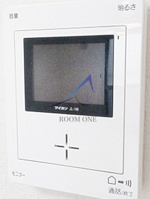 YKハイムのセキュリティ|モニター付きインターホンです。