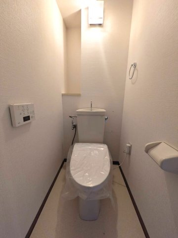 シャルマンコーポ甲子園北のトイレ|コンパクトで使いやすいトイレです