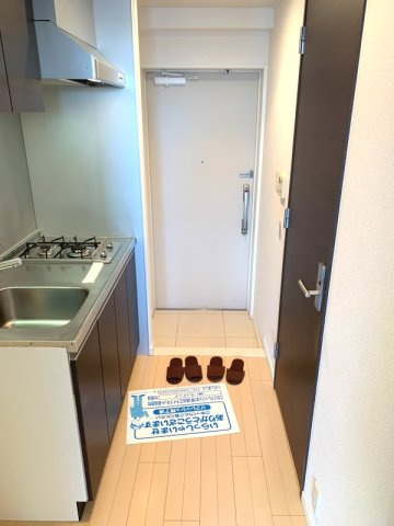 エコロジー都立大学レジデンスの玄関
