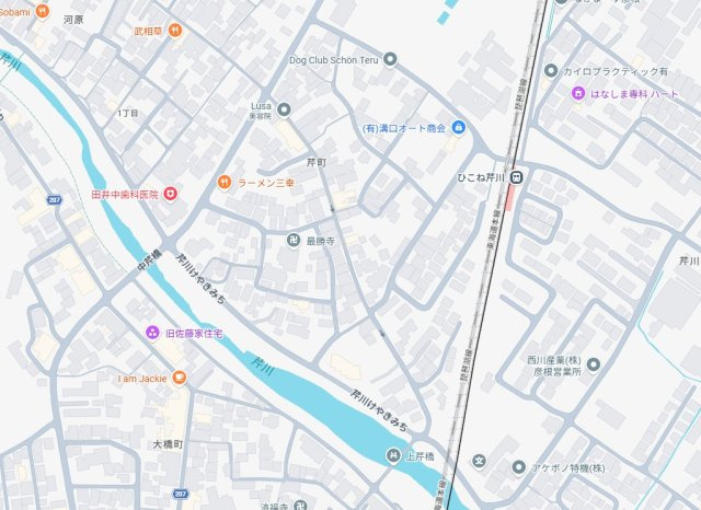★彦根市芹町　第1期　新築一戸建ての地図
