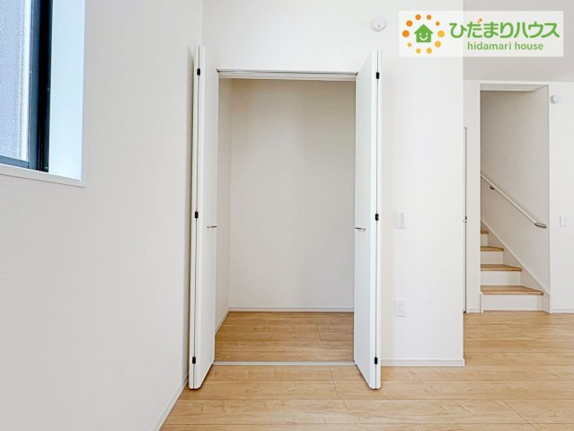 ひたちなか市足崎3期　新築戸建　1号棟の収納|各居室にはしっかりと収納を完備！