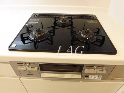 【設備】 | ポレスター千代田御茶ノ水 | 3口コンロです。