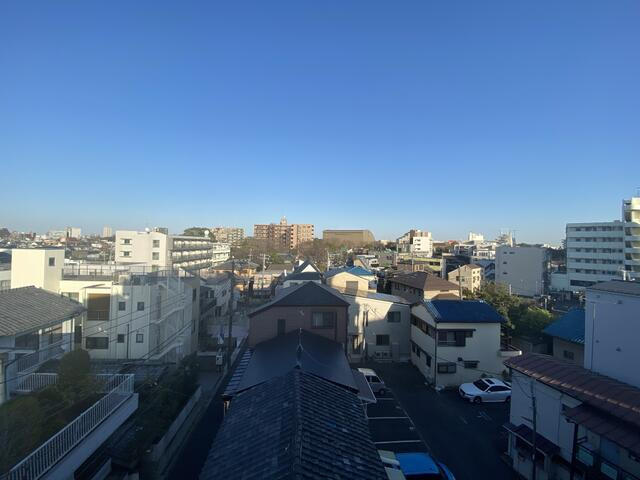 ホワイトコートⅡのバルコニー