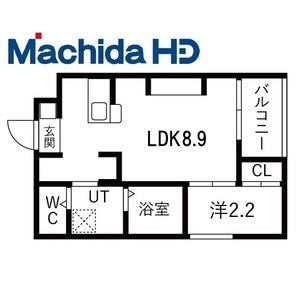 【間取り】 | 若松町エヌエム・キャトフ・ヴァン・ディズヌフ