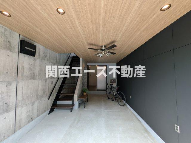 【玄関】 | 安田３丁目貸家（ガレージハウス）