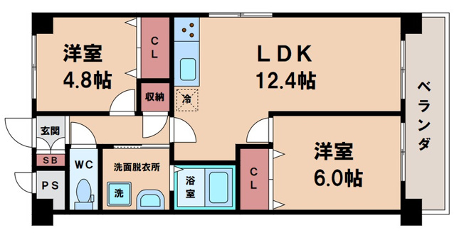 【間取り】 | プランドール北花田