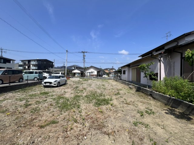 横手町売土地の外観