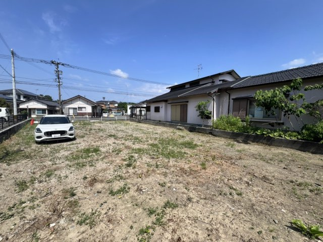 横手町売土地の外観