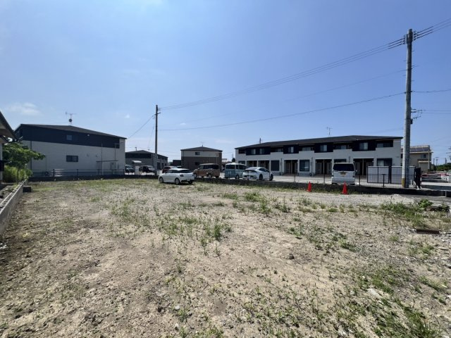 横手町売土地の外観