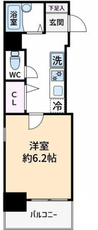 【間取り】 | ヴェルステージ神田 | 間取りです。