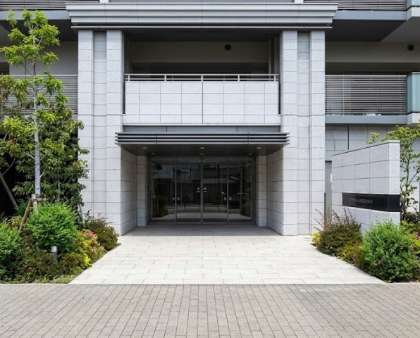 ブランズシティあべの王子町のエントランス