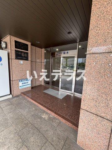 ハイツ菊水のエントランス