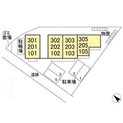 【区画図】 | Villa　Etude　Court