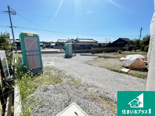 彦根市芹町　第1期　新築一戸建ての外観|現在の進捗状況です！順調に作業進行中、完成が待ち遠しいです！詳細の間取り等、お気軽にお問い合わせください！