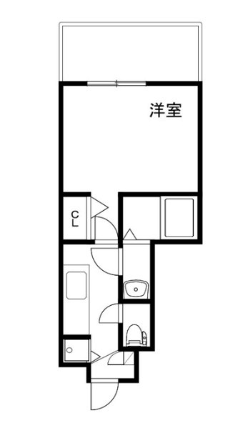 クレッシェンドＫＪの間取り