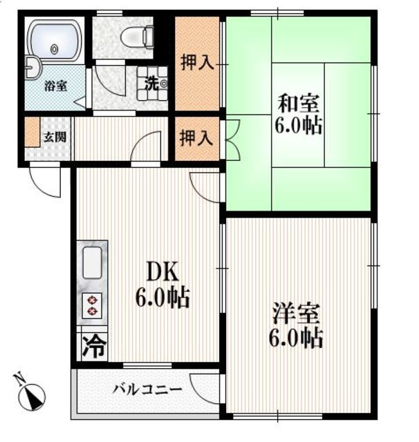 メゾンアーバンの間取り