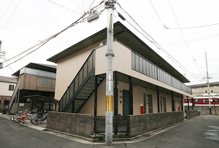 メゾンドゥ長瀬の外観