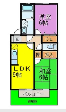 【間取り】 | カンパーニュ西村