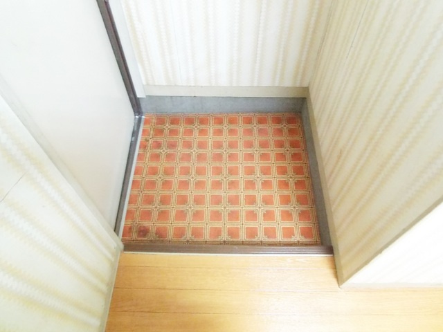 桜コーポの玄関|シンプルで使いやすい玄関です！