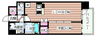 【間取り】 | アーバンパーク御幣島