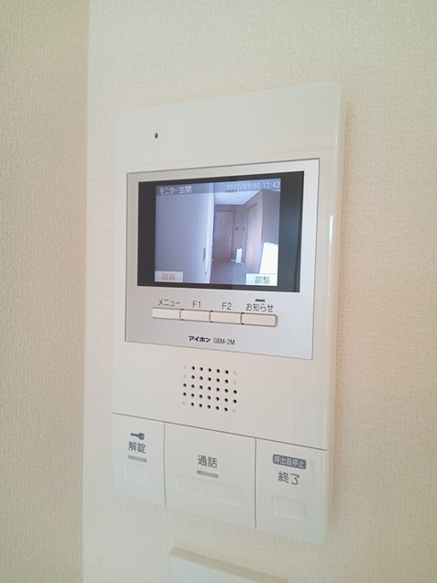 豊島区目白２丁目の賃貸マンションのセキュリティ|★モニター付きインターホン★