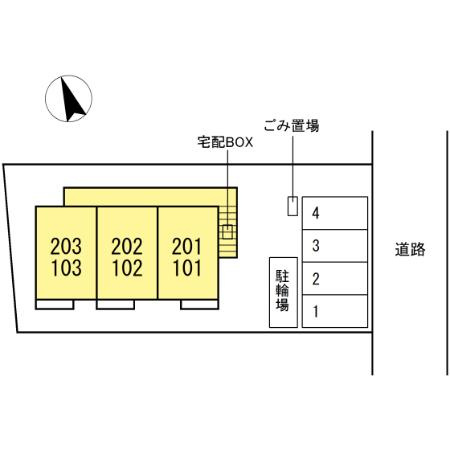 Ｂｏｎｈｅｕｒ ２の区画図