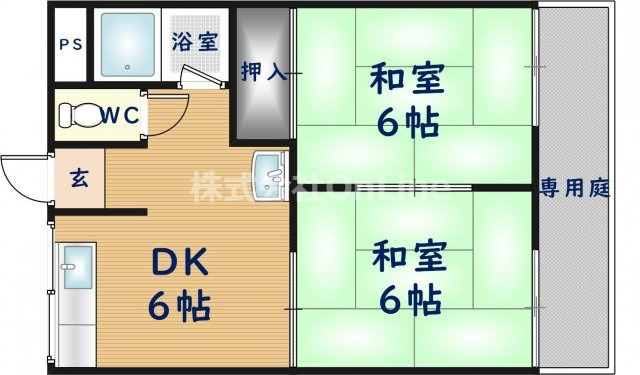 【間取り】 | 田中・大村ハイツ