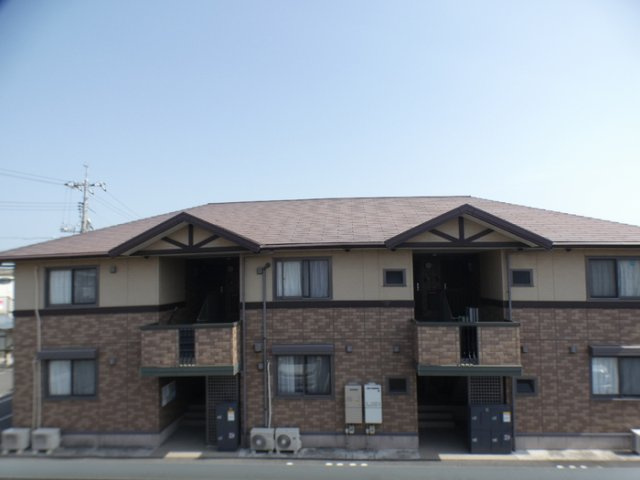 清水崎ハウス A棟の外観