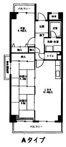ビフォーレ千里の間取り
