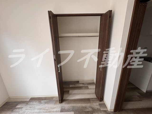 クリエオーレ玉串元町の収納|専用の収納スペースです