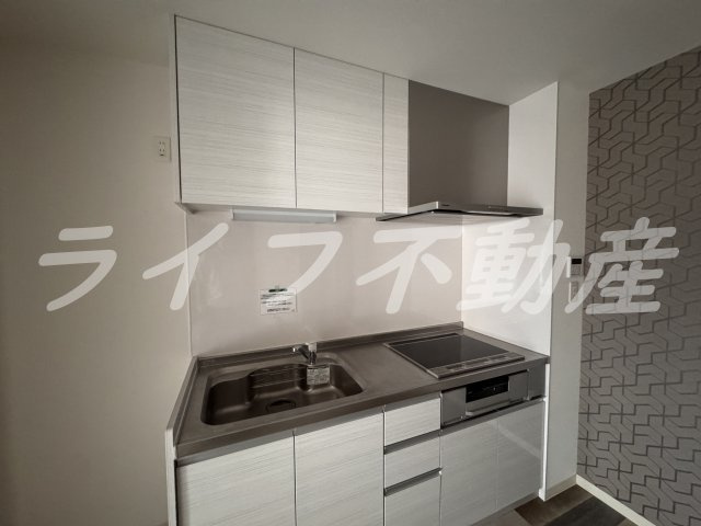 クリエオーレ玉串元町のキッチン|使いやすいキッチンです
