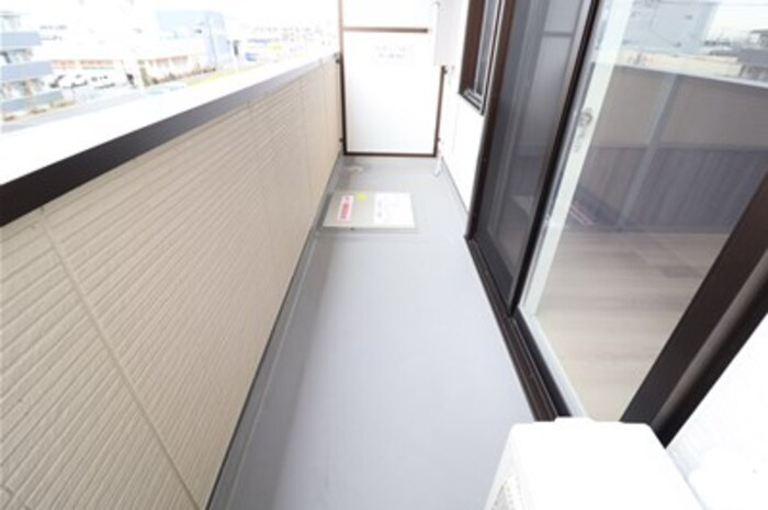 Noble Ferro　A棟のバルコニー
