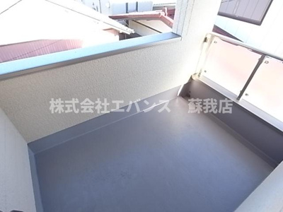 【バルコニー】 | ル・ソレイユ浜野 | 開放的で明るい空間を演出してくれるバルコニーです