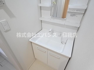 【独立洗面台】 | ル・ソレイユ浜野 | 独立洗面台、朝の身支度には欠かせません