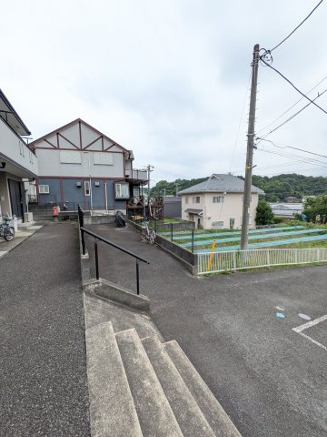 テラス北見の駐車場