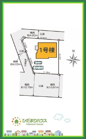 常陸太田市磯部町1期　新築戸建の区画図|お気軽にお問い合わせください☆彡