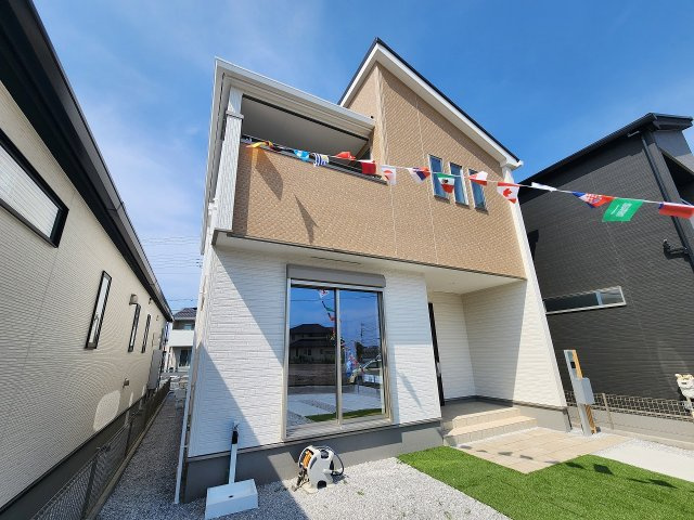 GRAFARE 高崎市下中居町2期 新築2号棟の外観|現地撮影