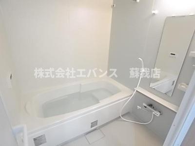 【浴室】 | シュシュ宮崎町 | 落ち着いた空間のお風呂です