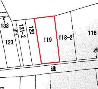 【土地図】 | 鳥取市吉方温泉2丁目 土地