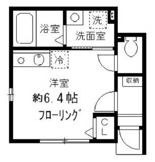 マ・メゾン・クレフの間取り|間取りです。