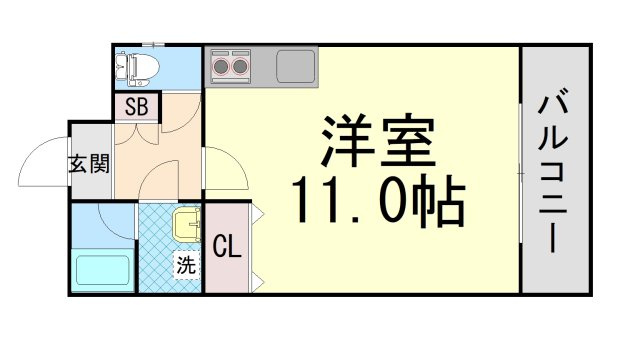 アールヴィラージュの間取り