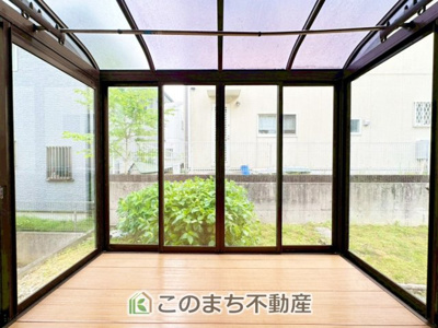 【内装】 | 宇都宮市立伏町戸建 | 雨でも安心！サンルームもあります♪
