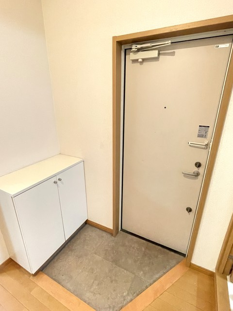 アメニティハイムの玄関