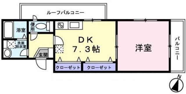 アメニティハイムの間取り