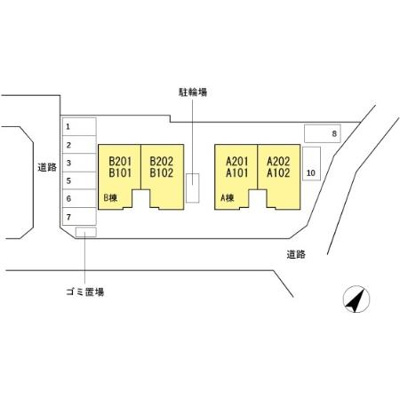 【区画図】 | フェニックスエイトB